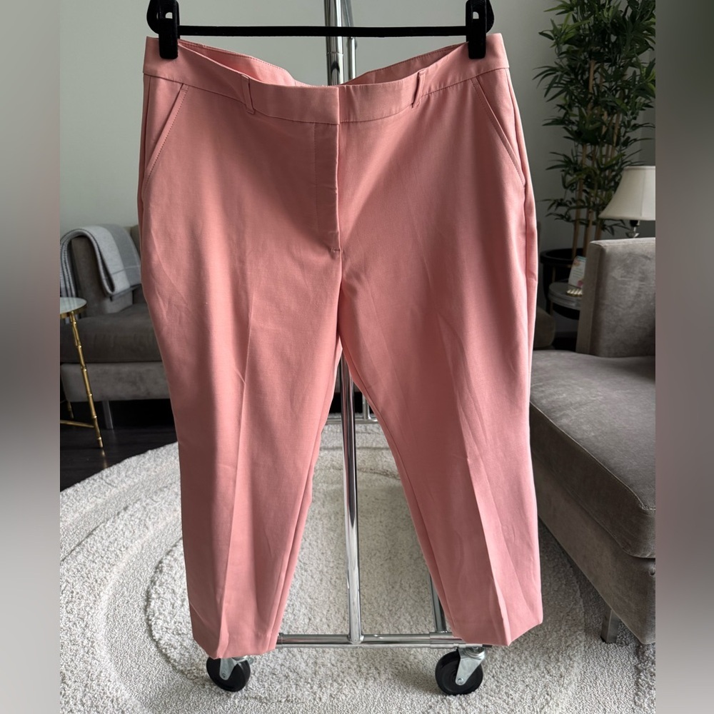 White House Black Market Elle Slim Blush Pink Garment Size 16 18 or 20